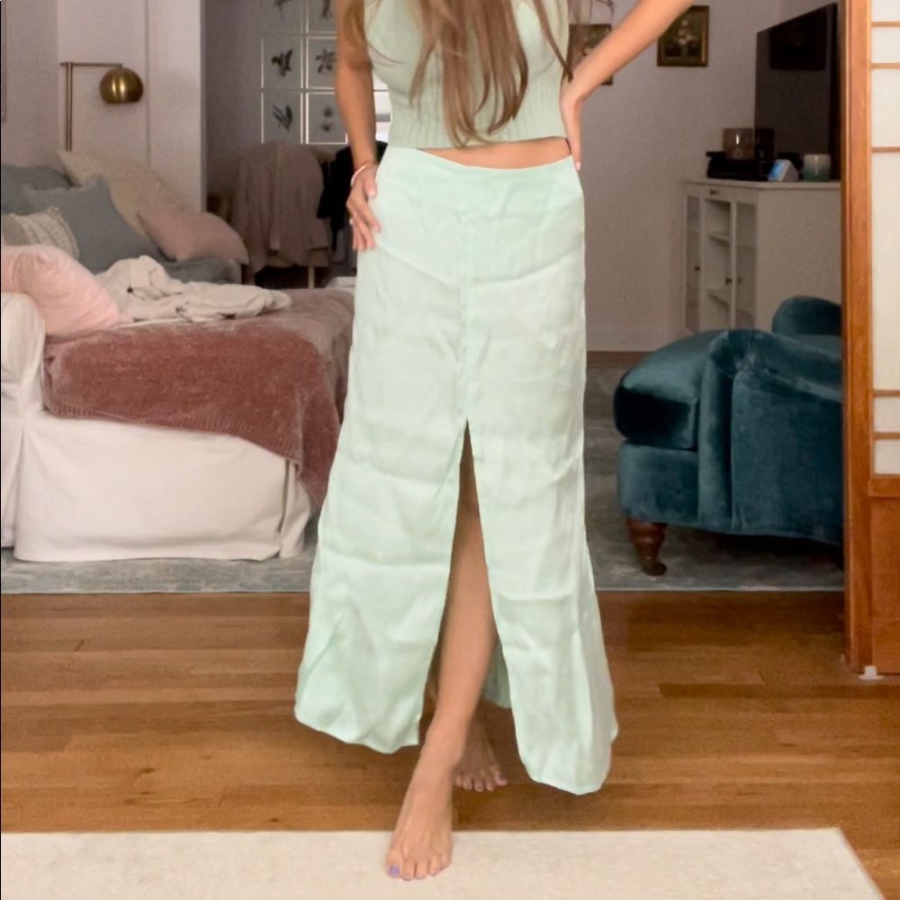 Lyocell-blend Skirt